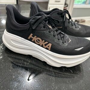 Hoka One One Black  Athletic Shoes